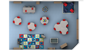 Preschool Collaborative Classroom - Plan View